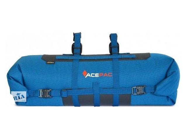 Сумка на руль Acepac Bar Roll ACPC 1013.BLU, 16л, синий