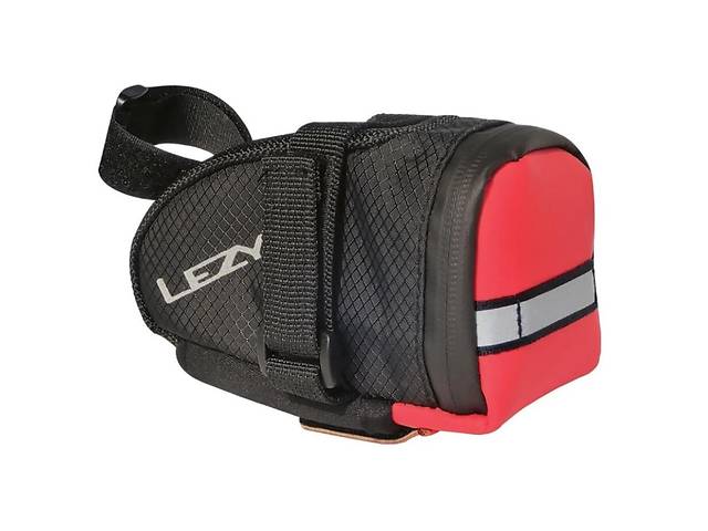 Сумка подсидельная Lezyne Caddy 0,4л Черный/Красный (1052-4712805 997022)