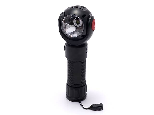 Светодиодный фонарик с вращающейся головкой на 360 градусов Led аккумуляторный с магнитом