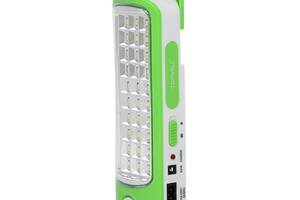 Светильник аварийного освещения с аккумулятором X-BALOG YJ-6830 Белый-зеленый