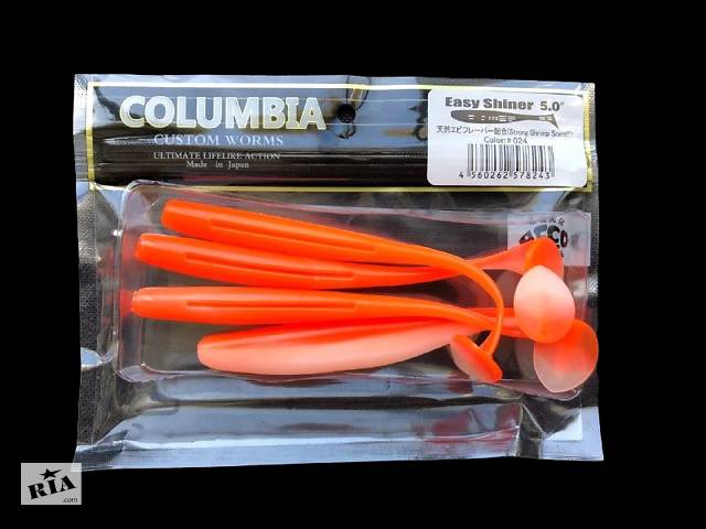 Силикон Columbia Easy Shiner 5' (4 шт/уп) Цвет-20