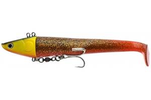 Силикон Prohunter Small Paddle Eel Shad 220mm 350g Красный/Желтый (1013-9637.00.37)