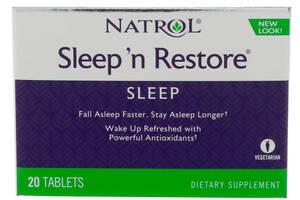 Таблетки Natrol Здоровый сон 20 шт (1154)