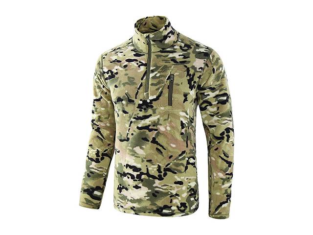 Тактическая флисовая кофта Lesko A973 CP 2XL Camouflage