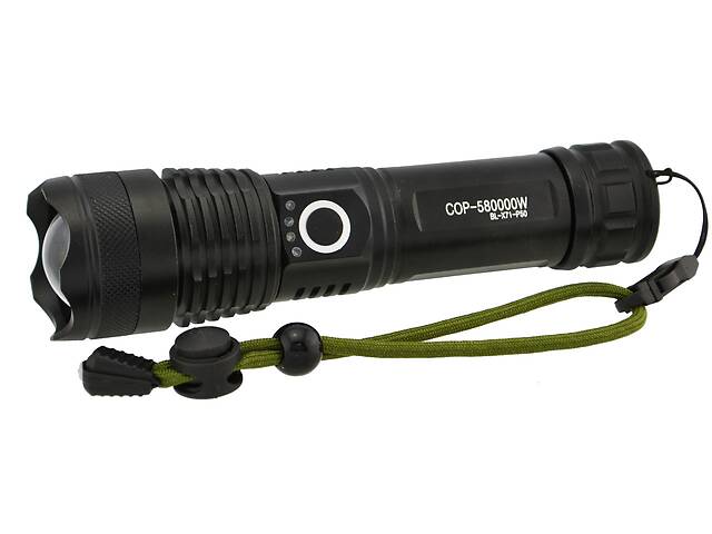 Тактический ручной фонарик X-Balog BL-X71-P50 Black (3_02518)