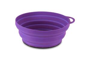 Тарелка Lifeventure Silicone Ellipse Bowl purple 450 мл (14951)