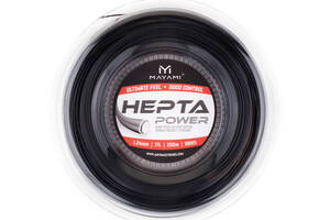 Теннисные струны MAYAMI HEPTA POWER 1,24 200m black