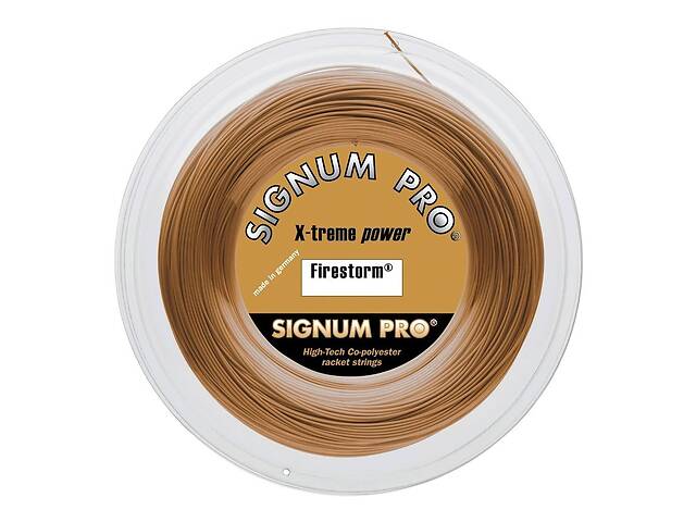 Теннисные струны Signum Pro Firestorm 200 м Желто-бронзовый (1539-0-0)