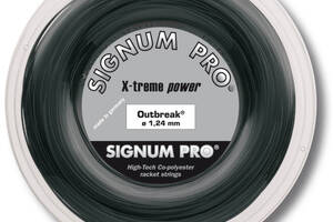 Теннисные струны Signum Pro Outbreak 200 м Черный (5253-0-0)