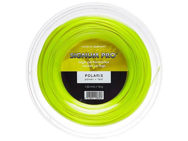 Теннисные струны Signum Pro Polaris 200m Толщина: 1.3mm