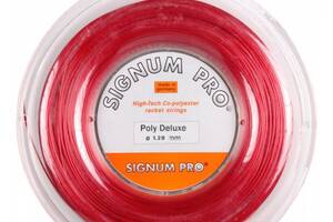 Теннисные струны Signum Pro Poly Deluxe Red 200 м Красный (1233-0-0)