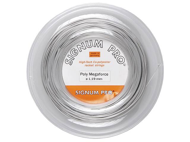 Теннисные струны Signum Pro Poly Megaforce 200 м (114-0-2)