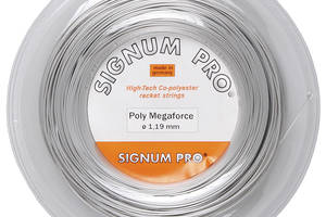 Теннисные струны Signum Pro Poly Megaforce 200 м Серый (114-0-1)