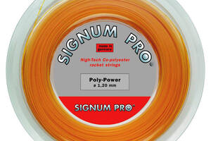Теннисные струны Signum Pro Poly Power 200 м Оранжевый (117-0-3)