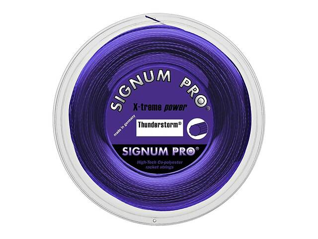 Теннисные струны Signum Pro Thunderstorm 200 м Фиолетовый (1748-0-1)