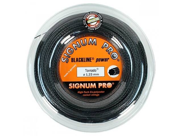 Теннисные струны Signum Pro Tornado 200 м Черный (106-0-0)