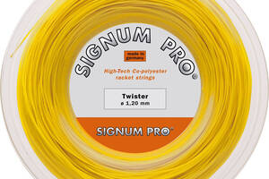 Теннисные струны Signum Pro Twister 200 м Желтый (350-0-0)