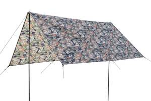 Тент со стойками Tramp 3x3 Камуфляжный UTRT-104-camo