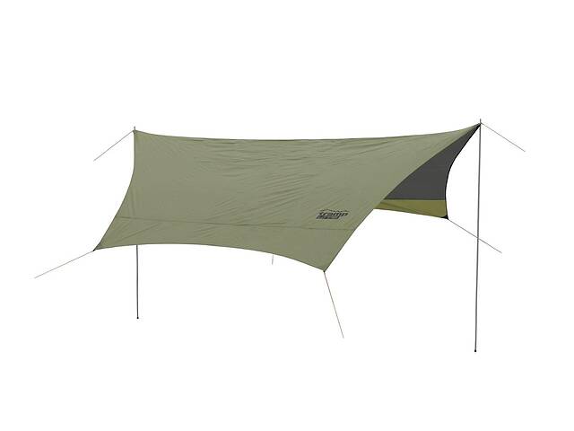 Тент туристический со стойками Tramp Lite Tent Зеленый TLT-034