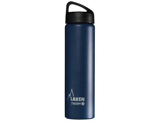 Термобутылка Laken Classic Thermo синяя на 0,75