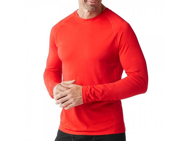 Термофутболка Smart Wool Merino 150 Baselayer Long Sleeve Fire Red L (1033-SW 14042.673-L)