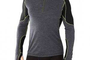 Термофутболка Smartwool PhD Light 1/4 Zip Charcoal XS Smart Wool (1033-SW 14014.003-XS)