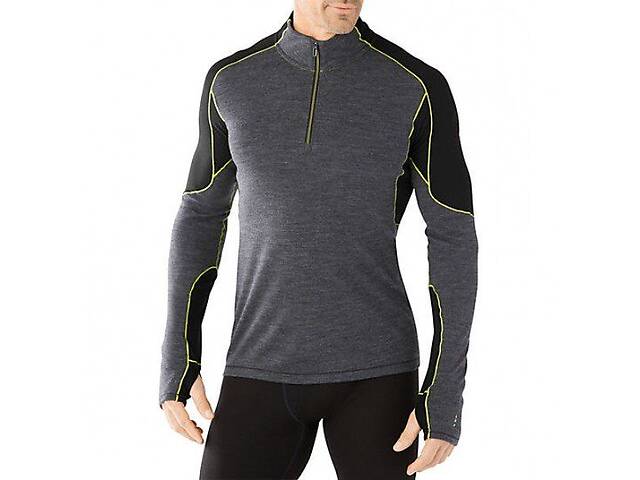 Термофутболка Smartwool PhD Light 1/4 Zip Charcoal XS Smart Wool (1033-SW 14014.003-XS)