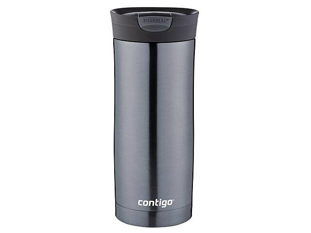 Термокружка Contigo Huron Snapseal 473 мл Gunmetal (1075-2095637)