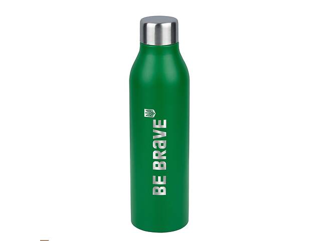 Термопляшка для напоїв Be Brave Ziz зелена 500 мл