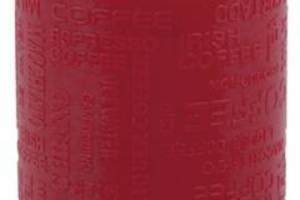 Термос-бутылка Ofenbach Elegance 480мл с силиконовой красной вставкой