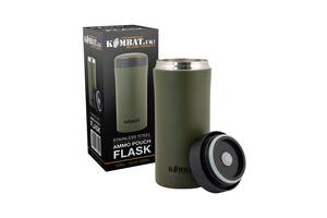 Термос Kombat UK Ammo Pouch Flask 330 мл (1000-kb-af-olgr)