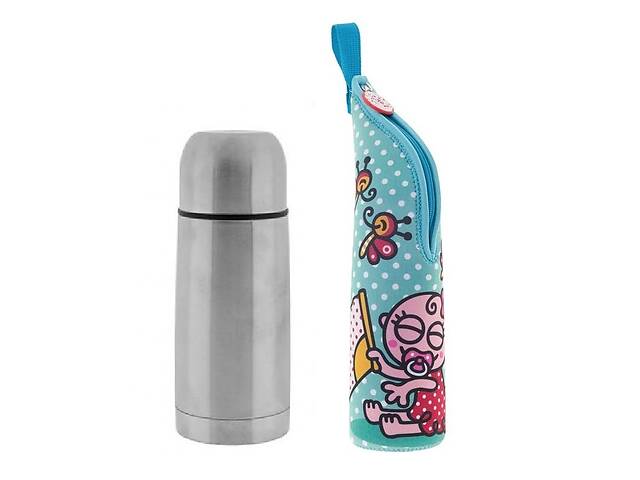 Термос Laken Thermo 0.5 L with Neoprene Cover Baby Flamenca (1004-Y1800.05F)