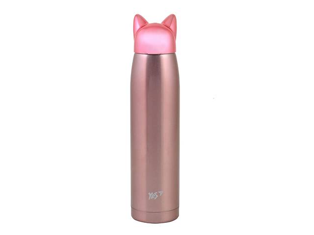 Термос YES Pink Cat 320 мл Розовое золото (707275)