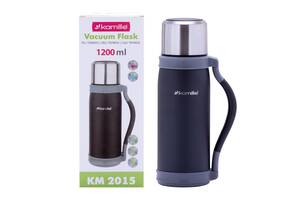 Термос из нержавеющей стали black 1200ml KL224963 Kamille