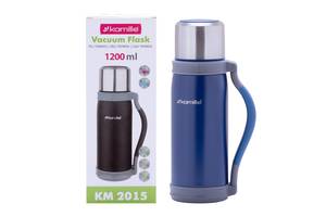 Термос из нержавеющей стали blue 1.2л KL225813 Kamille