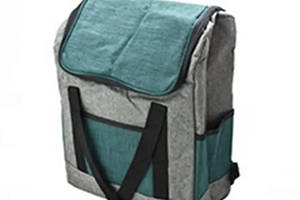 Термосумка-рюкзак Picnic Stenson 8010-5 33*17*38 см Зелёно-серый