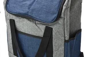 Термосумка-рюкзак Stenson Picnic 8010-5 33*17*38 см Синяя
