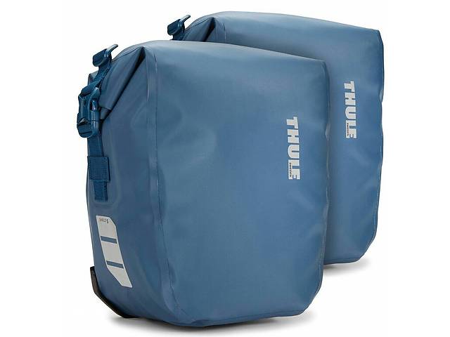 Тканевая сумка для велосипеда Thule Shield Pannier синяя на 13л
