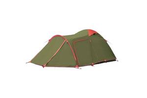 Трехместная палатка Tramp Lite Twister 3+1 олива
