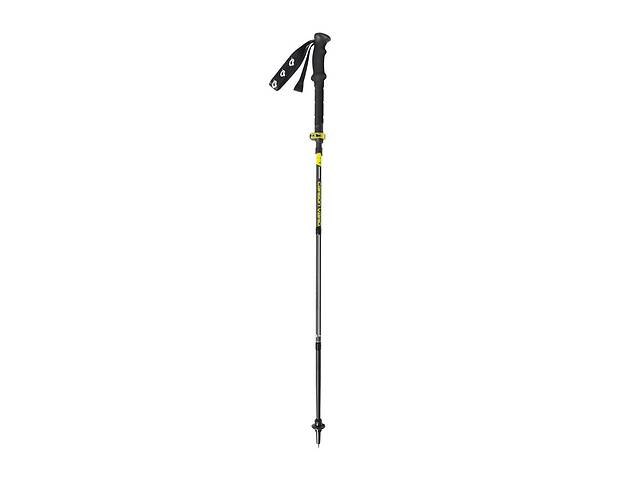 Треккинговые палки Birki Carbon Vario 105-135 см Black-Grey/Yellow