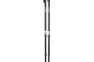 Трекинговые палки National Geographic Anti-Shock Walking Poles 66,5-135 см Черный с желтым