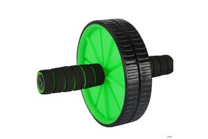 Тренажер для м'язів преса Колесо MS 0871-1, 29 см (Зелений)
