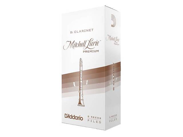 Трости для кларнета D'Addario Mitchell Lurie Premium RMLP5BCL300 - Bb Clarinet #3.0 - 5-Pack