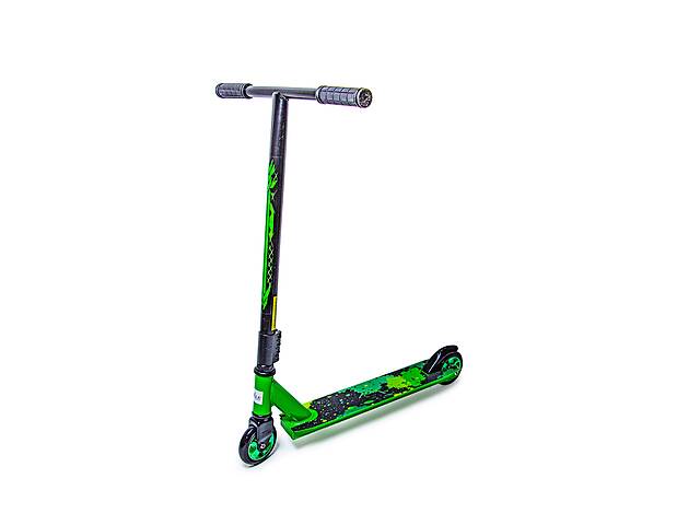 Трюковый самокат Scale Sports Active ABEC-9 четырехболтовый Green (981735228)