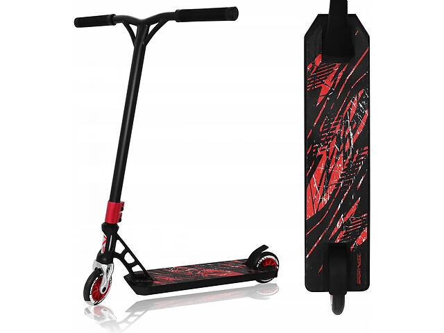 Трюковий самокат з пегами SportVida Stunt 110 Pro SV-WO0018 Black/Red