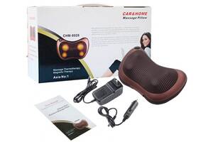 Улучшенная роликовая подушка для массажа с подогревом для всего тела Massage Pillow Car and Home (R1275)