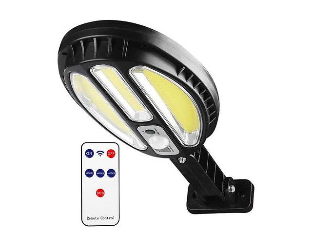 Уличный фонарь-прожектор на солнечной батарее с пультом Solar Senson Light HB-8188A/8889