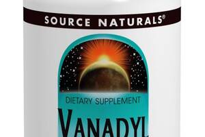 Ванадил сульфат Source Naturals 10 мг 100 таблеток (SN1747)