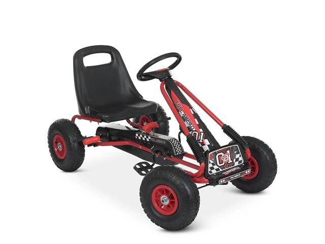 Велокарт дитячий Bambi kart M 0645(2)-3 червоний