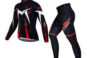 Велокостюм для мужчин X-Tiger XM-CT-013 Trousers L Красный
